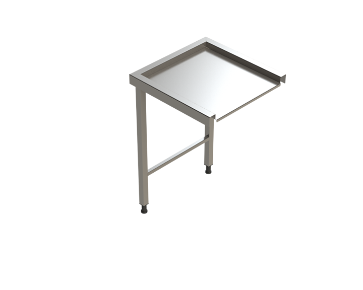 Utmatningsbänk CS300-06, 60x60 cm, vändbar 
