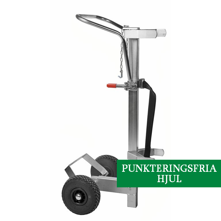 Gaskärra Ergonomic - KM07200PF - Punkteringsfria Hjul