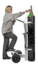 Gaskärra Ergonomic - KM07200PF - Punkteringsfria Hjul