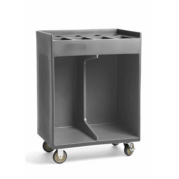 Brick- och bestickvagn, pp plast