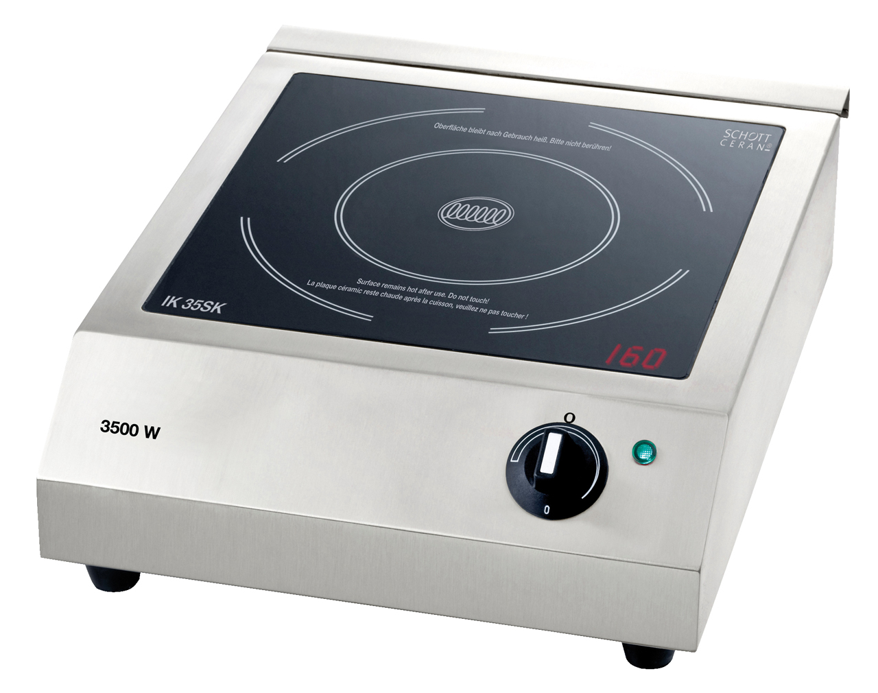 Kokplatta, "Induction Cooker IK 35 SK " glaskeramik - 2