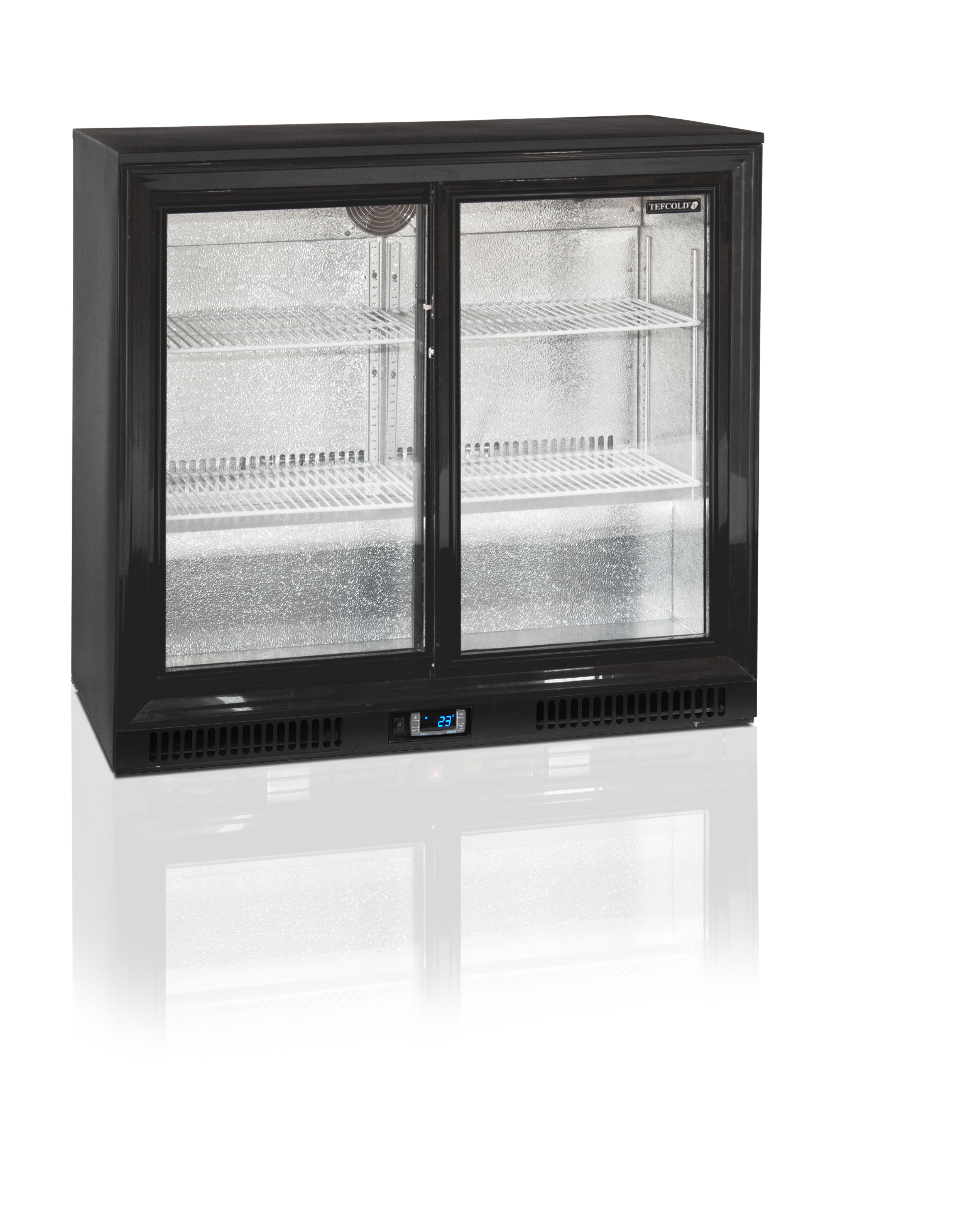 Ölkyl / Back Bar DB201S, 190 liter, skjutdörrar - 2