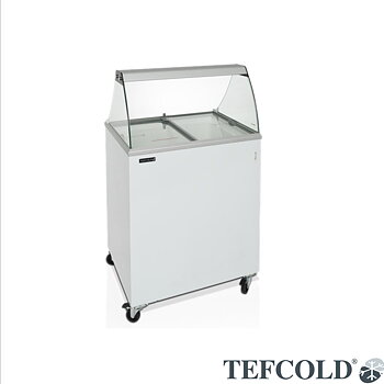 Skopglassfrys 4x5 liter, plana skjutlock