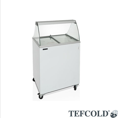 Skopglassfrys 4x5 liter, plana skjutlock