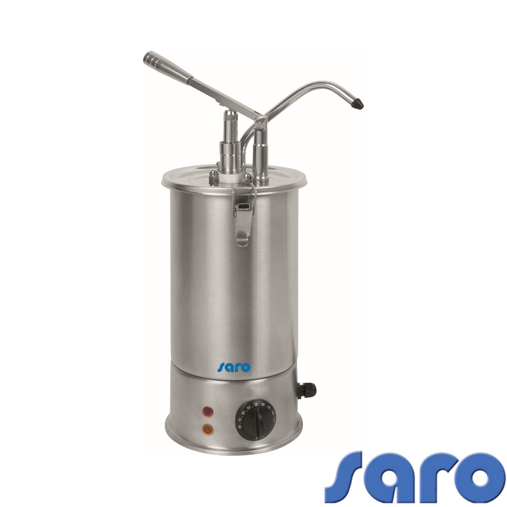 Såsdispenser, uppvärmningsbar, 4 liter