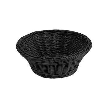 Brödkorg, Ø 23 cm, svart eller brun