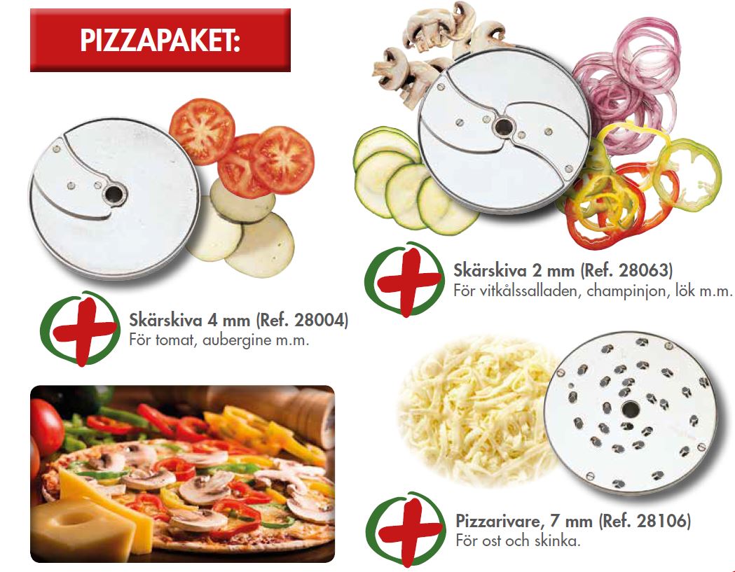 Grönsaksskärare CL52 - PIZZA - 4