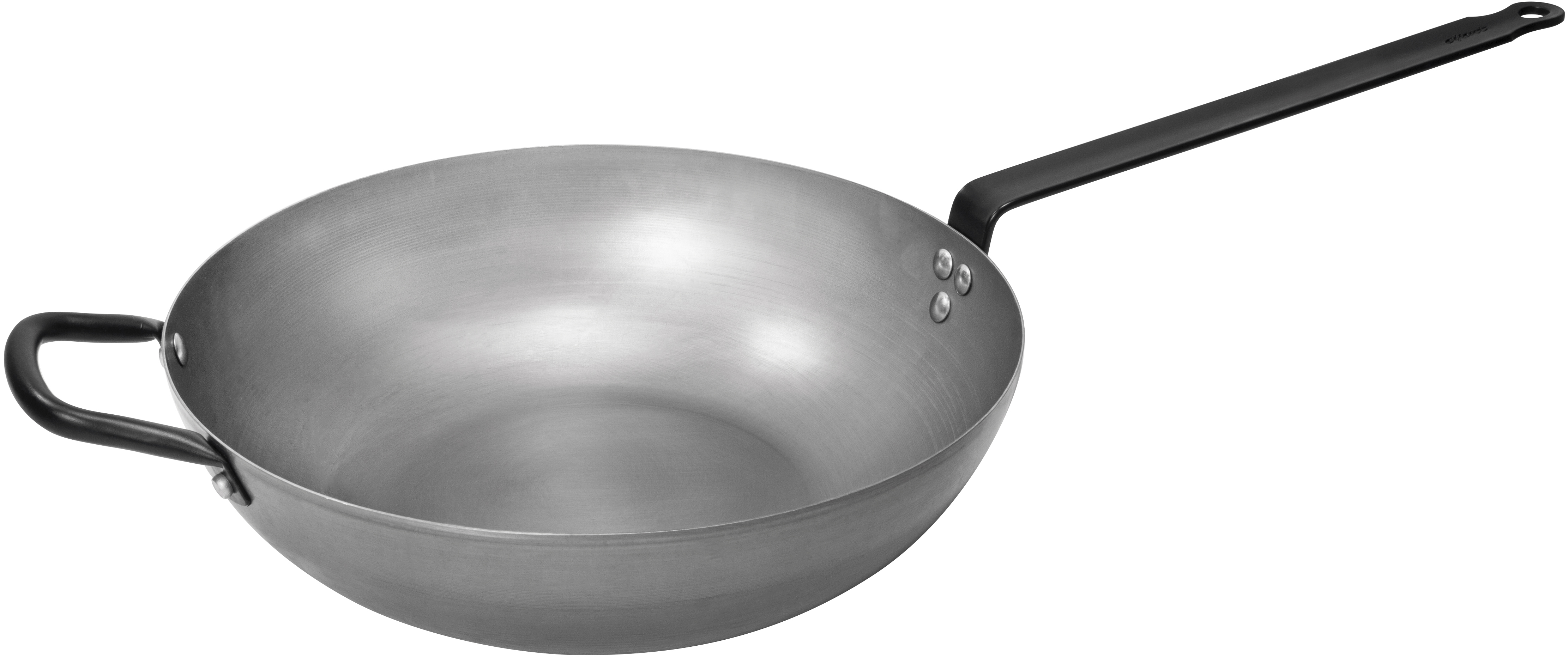 Wok Kolstål - Ø 34 cm 6,4 L 