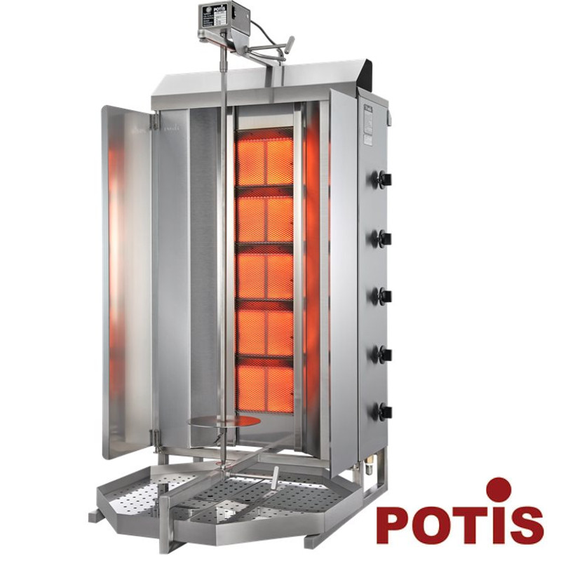 Kebabgrill GD5 GASOL - 120 kg