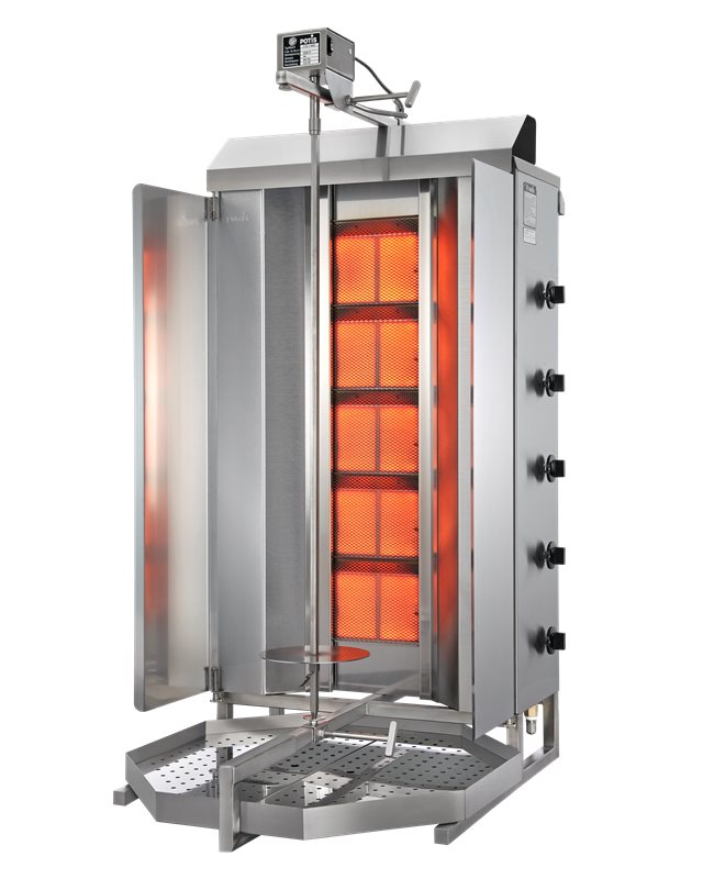 Kebabgrill GD5 GASOL - 120 kg - 2