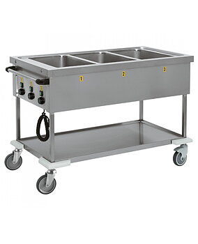 Bain Marie, Vagn, 3 kar