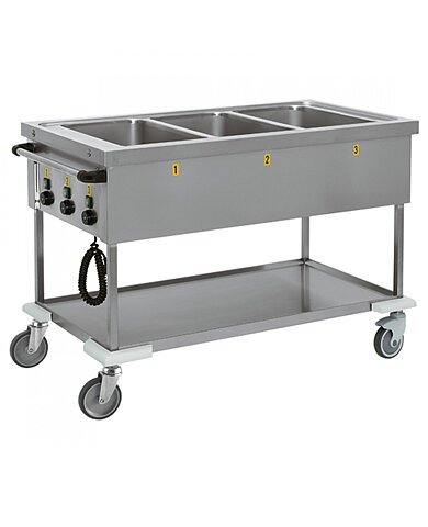Bain Marie, Vagn, 3 kar