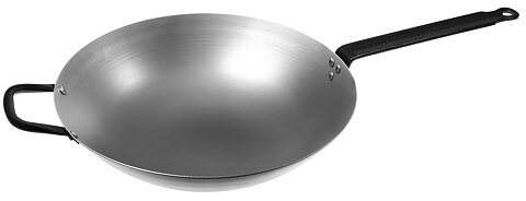 Wok Kolstål - Ø 38 cm 6,7 L 
