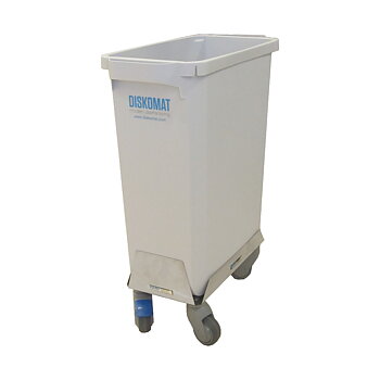 Avfallsvagn med kärl, 60 liter