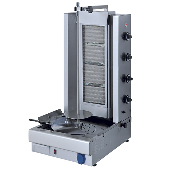 Kebabgrill, gas, max 75 kg, bottenmotor - 2