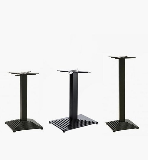 Bordsstativ Helsinki  Duo, rektangulär, svart