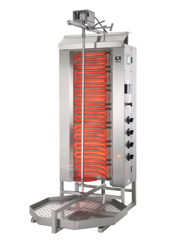 Kebabgrill E4-S - 80 kg - 2