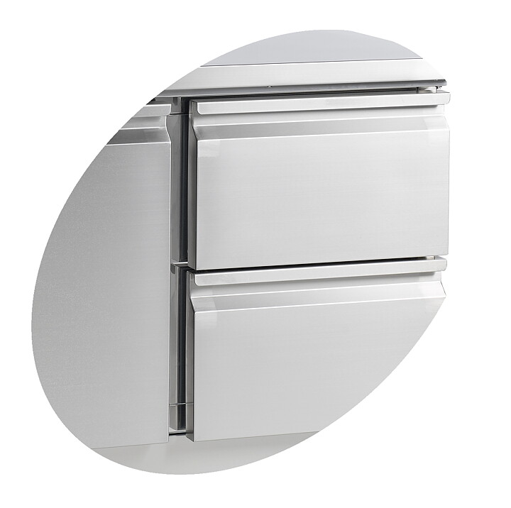 Kylbänk Saladette SA914, 4 lådor GN 1/1
