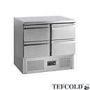 Kylbänk Saladette SA914, 4 lådor GN 1/1