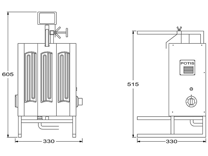 Kebabgrill EH - 7 kg