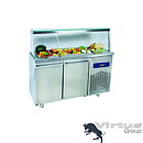 Saladette, exponering,  4 x GN 1/1