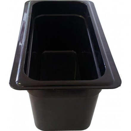 Plastkantiner GN 1/3, flera djup