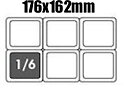 Plastkantiner GN 1/6, flera djup
