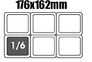 Plastkantiner GN 1/6, flera djup