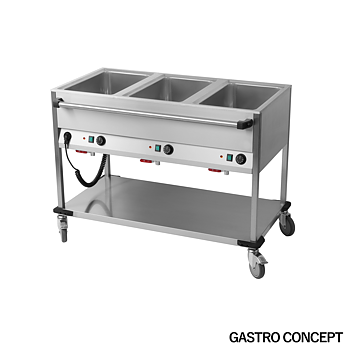 Vattenbad/Bain Marie  3× GN 1/1