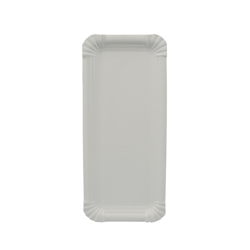 Papperstallrik "pure" Vit - 11x24 cm - 2