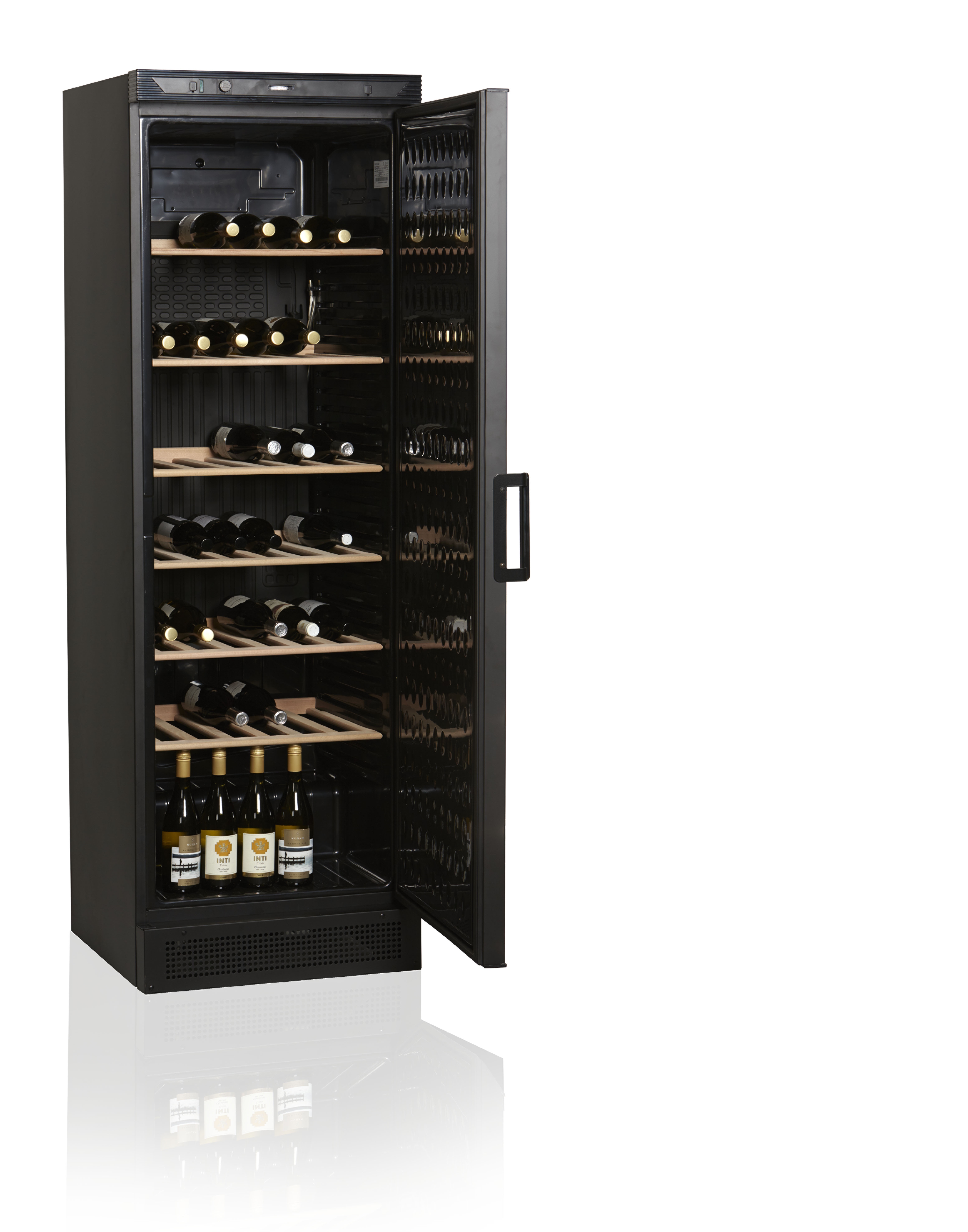 Vinkyl CPP1380E förvaring, massiv dörr, 118 vinflaskor - 4