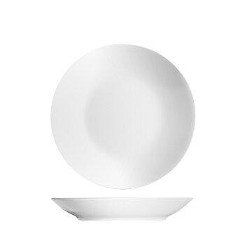Restaurangassiett halvdjup Isabell Ø 17 cm