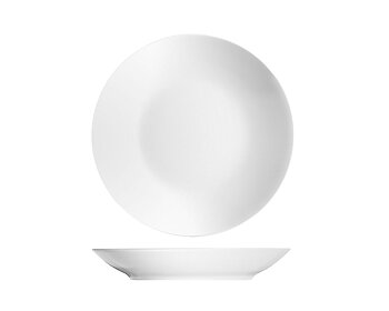 Restaurangtallrik halvdjup Isabell Ø 23 cm