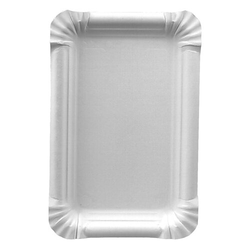 Papperstallrik "pure" Vit - 13x20 cm