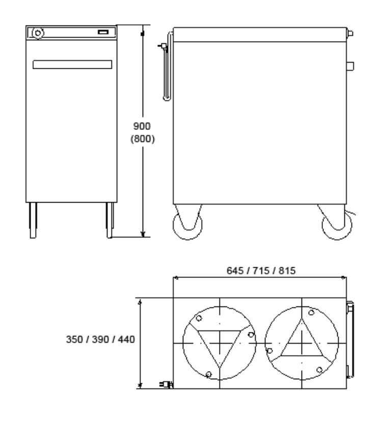 Tallriksdispenser, utan värme - 4