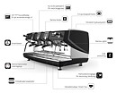 Espressomaskin Diamant PRO, 3 gr 