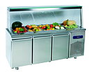 Saladette, exponering,  5 x GN 1/1