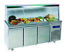 Saladette, exponering,  5 x GN 1/1