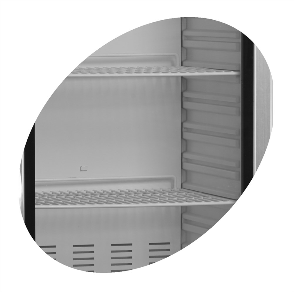 Exponeringsfrys  UF400VSG, 400 liter - 4
