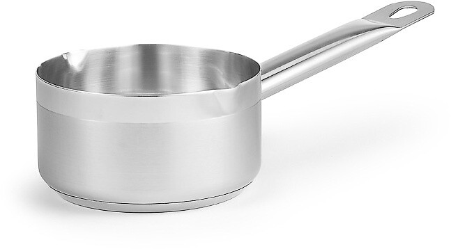 Såskastrull med hällpip,  rostfri Ø 12 cm
