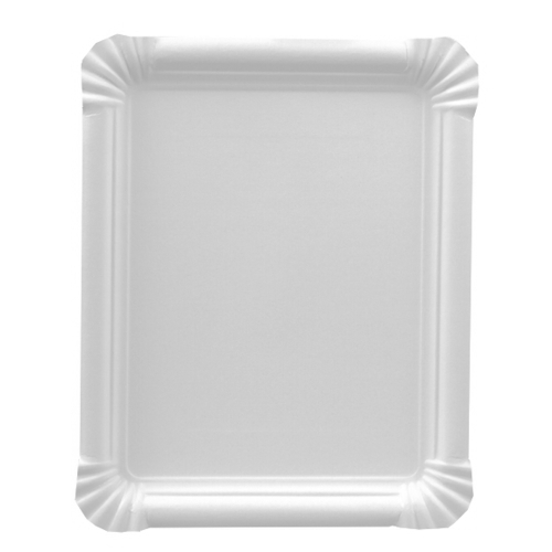 Papperstallrik "pure" Vit - 16,5x20 cm - 2