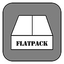 Etagevagn, 2 lösa hyllplan, SERIE 100, flera storlekar