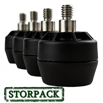 STORPACK- Flat Equalizer, justerbara fötter, 12 set à 4 fötter