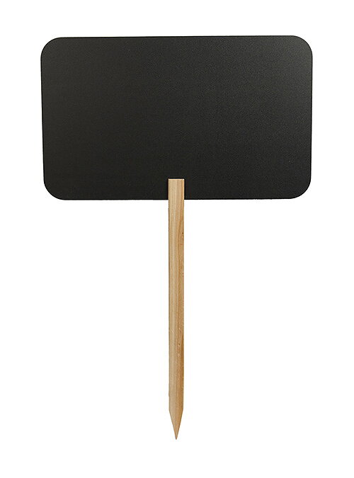 Griffelskylt på vässad stav, REKTANGEL