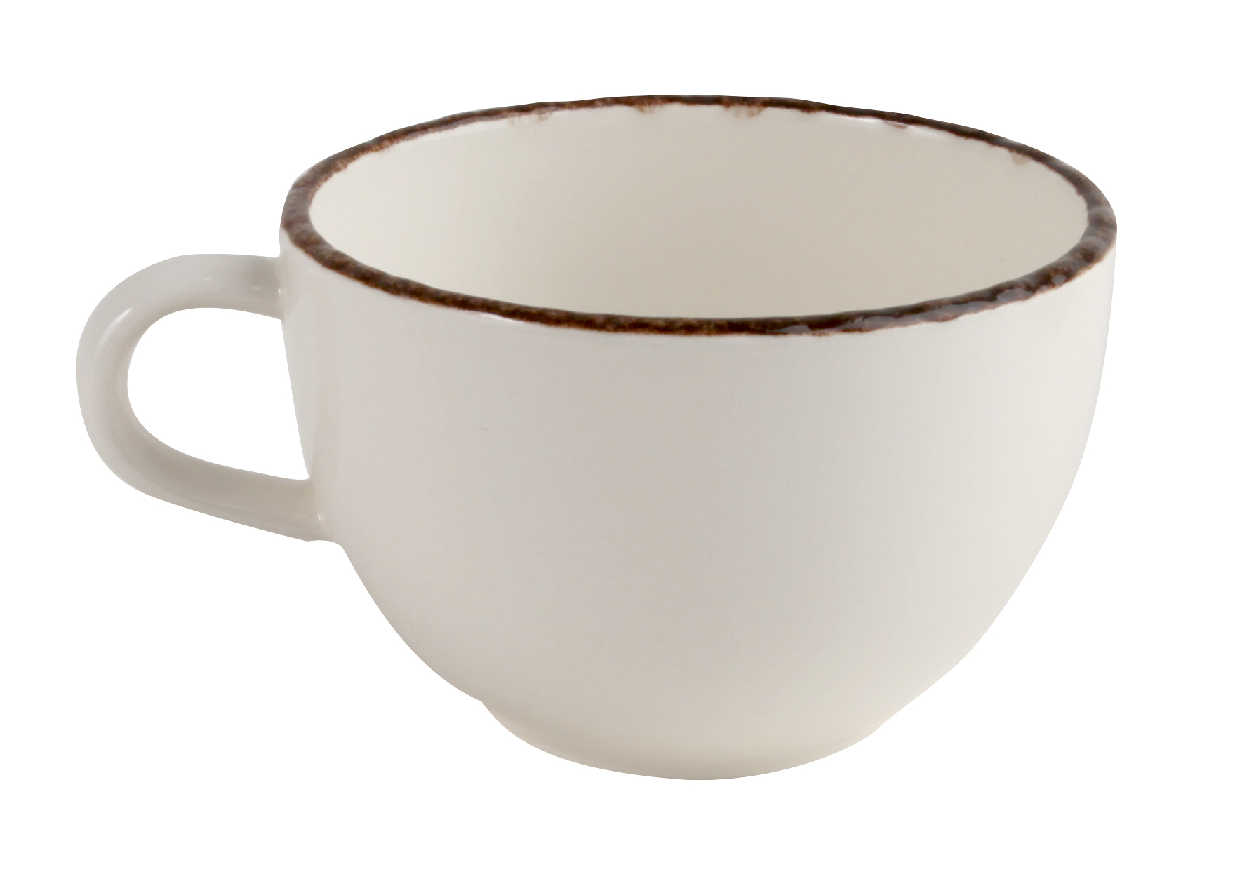 Cappuccinokopp Fortuna Ivory, med/utan fat - 2