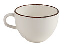 Espressokopp Fortuna Ivory, med/utan fat