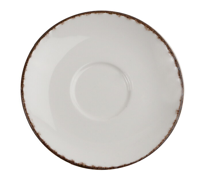 Espressokopp Fortuna Ivory, med/utan fat