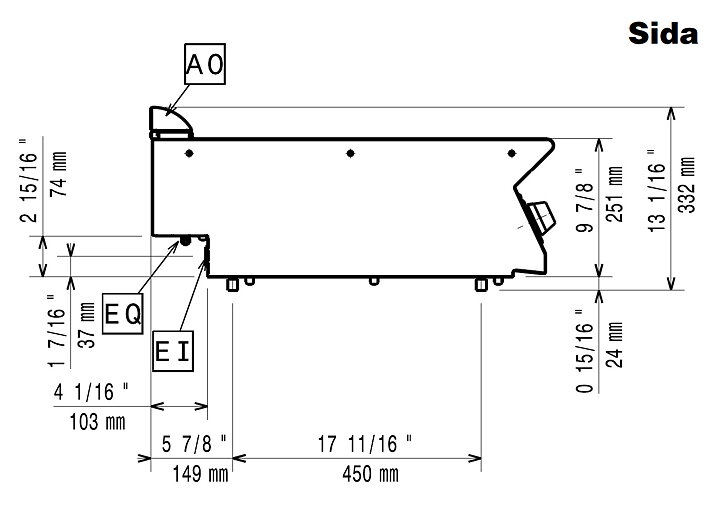 Induktionsspis, 800 - EVO700 