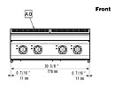 Induktionsspis, 800 - EVO700 