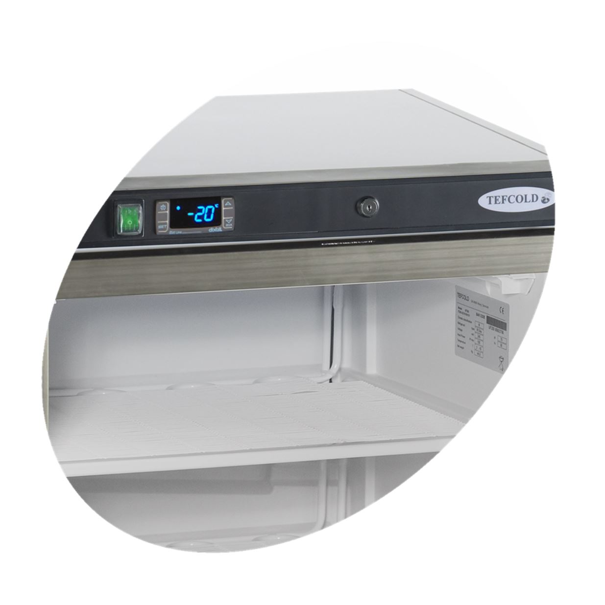 Displayfrys UF200G statisk kylning - 2